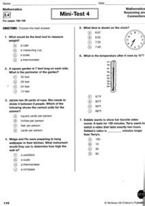 Afbeeldingsresultaten voor 2nd Grade Math Assessment Test Printable