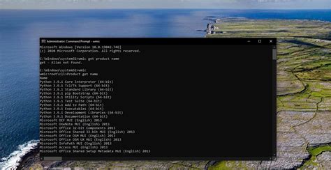 Toradh íomhá ar Uninstall Command-Prompt