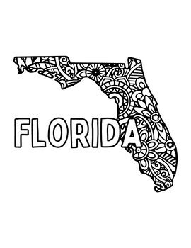 Toradh íomhá ar Florida Keys Coloring Page