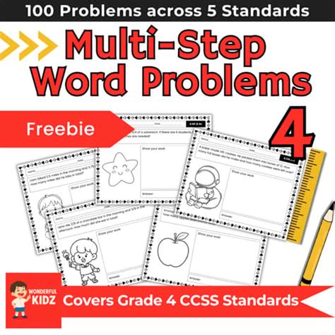 Image result for 4th Grade Word Problems Common Core