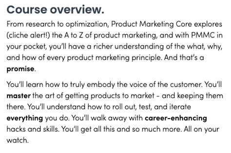 Afbeeldingsresultaten voor Example of Video Course Overview