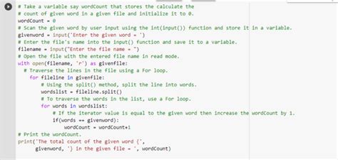 Image result for Count Words in Text File Python