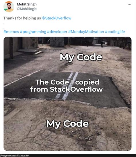 Image result for GitHub Stack Overflow Code Meme