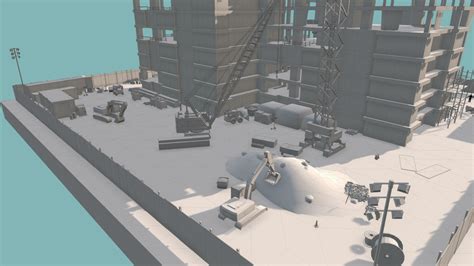 Construction Site Model に対する画像結果