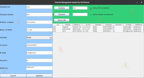 Image result for Student Management System Using Inetellijidea