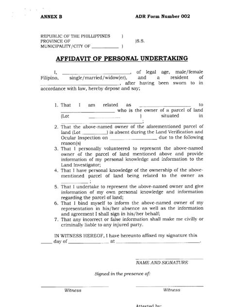 Image result for ADR Form