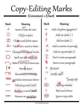 Afbeeldingsresultaten voor Copy Editing Examples