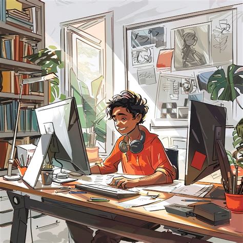 Toradh íomhá ar Technology Art Drawing Computer