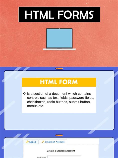 Image result for HTML Tags and Forms PDF