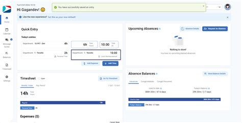 ESS Timesheet に対する画像結果