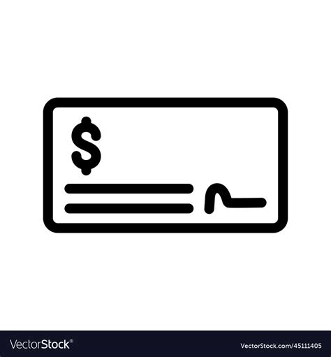 Toradh íomhá ar Cheque Vector