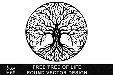 Toradh íomhá ar SVG Tree of Life Decals