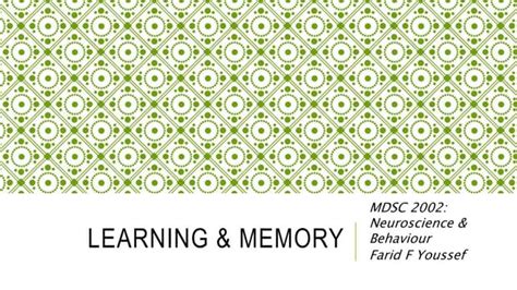 Image result for Learning Memory PPT