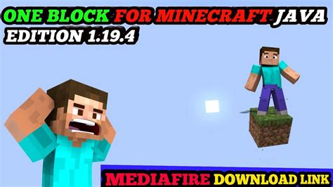 Image result for Minecraft One Block Download Java 1.19