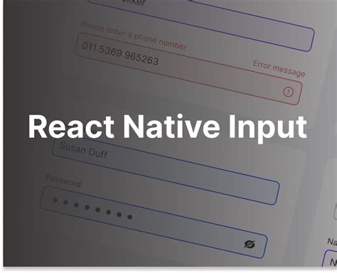 Image result for React Native Modern UI Text Input
