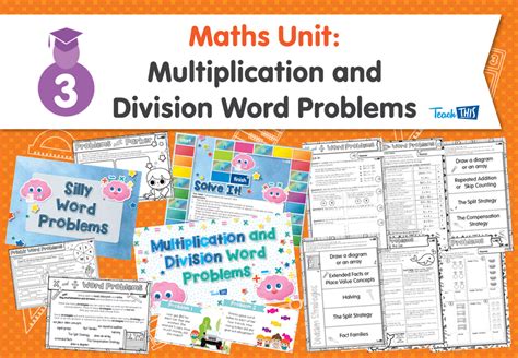 Toradh íomhá ar Mixed Multiplication and Division Word Problems