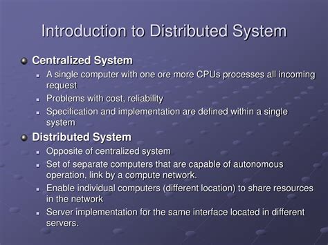 Image result for Introduction to Distributed Systems