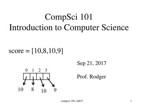 Image result for Introduction to Computer Science 101