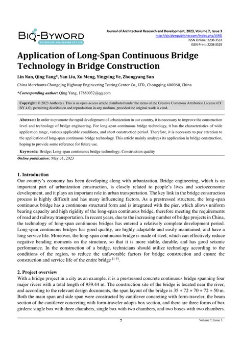 Image result for Continuous Bridge