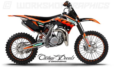 KTM 85 SX Moto - Graphics Kit - Workshop Graphics