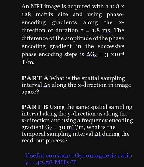 Sampling Interval Formula MRI के लिए छवि परिणाम