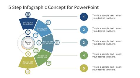 Toradh íomhá ar Steps Infographic Template.ppt