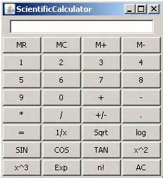 Afbeeldingsresultaten voor How to Create Scientific Calculator in Java