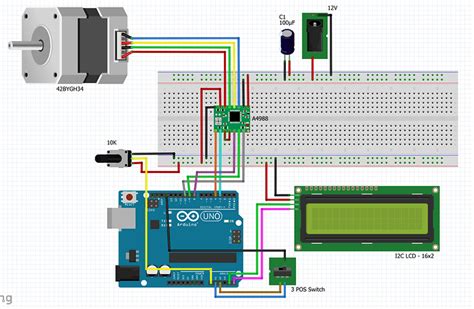 LCD Shield Arduino Stepper Motor に対する画像結果