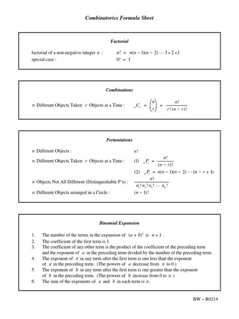 Image result for Combination Math PDF