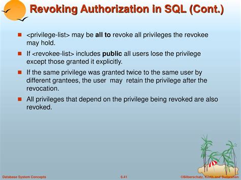 Image result for Meaning of Revoking the Right of the Privileged User