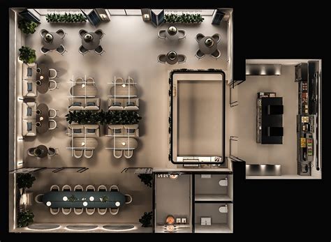 Afbeeldingsresultaten voor Computer Shop Top View Layout