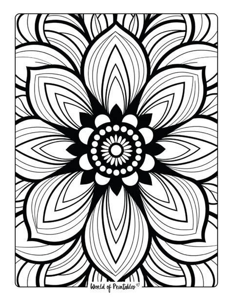 Abstract Coloring Pages に対する画像結果