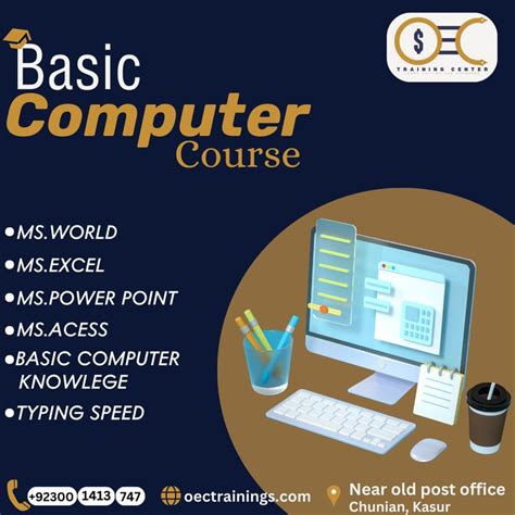 Image result for Basic Computer Course PNG