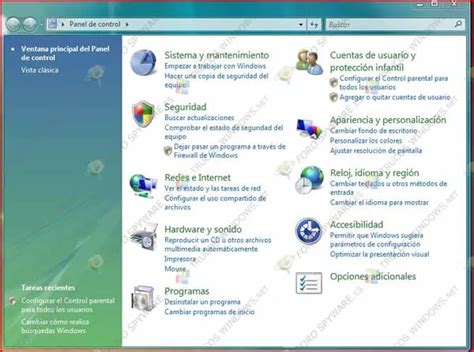 Image result for Windows Vista Control Panel