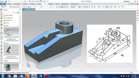 Image result for NX CAD Drawing Examples
