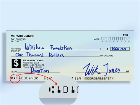 Example of Bank Routing Number On Check に対する画像結果