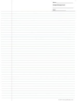 Image result for How to Write Assignment in A4 Paper