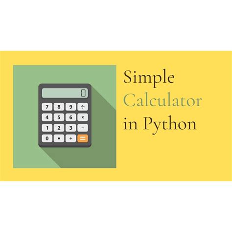 Image result for Mini Calculator Python