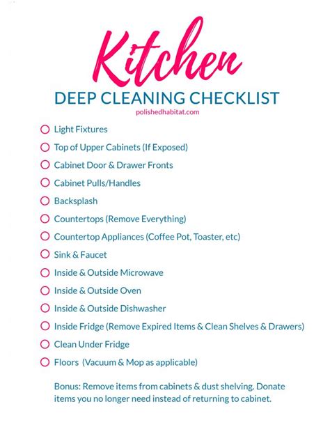Toradh íomhá ar Deep Clean Kitchen