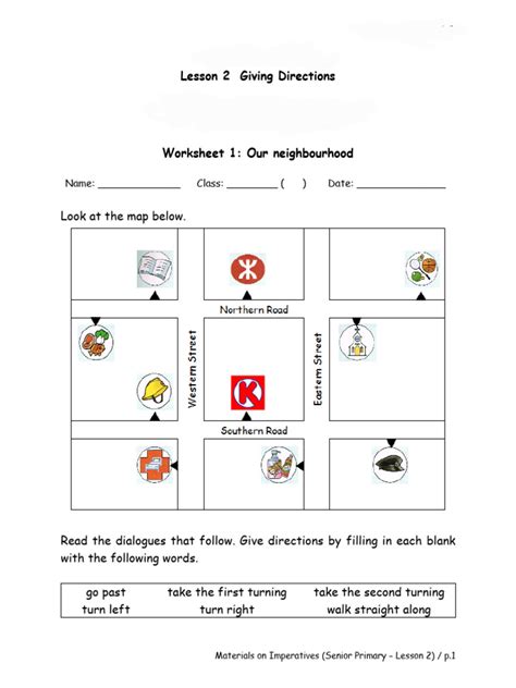 Image result for Directions Exercise