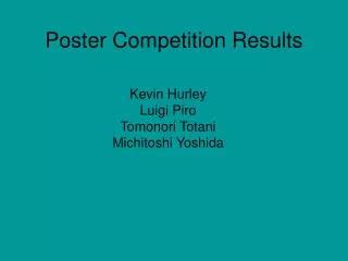 Afbeeldingsresultaten voor Competition Results PowerPoint