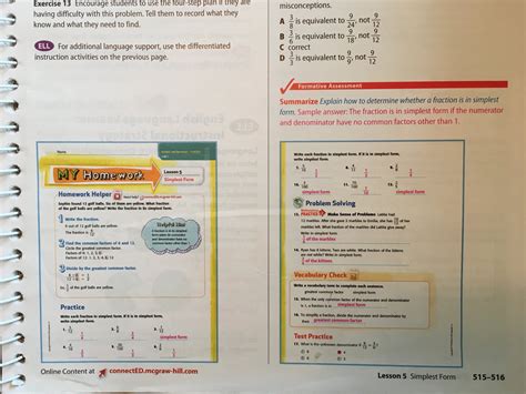 Answers to 4th Grade Math Homework に対する画像結果