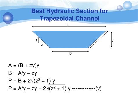 Trapezoidal Channel Formula に対する画像結果