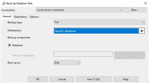 Image result for SQL Backup Database to Disk