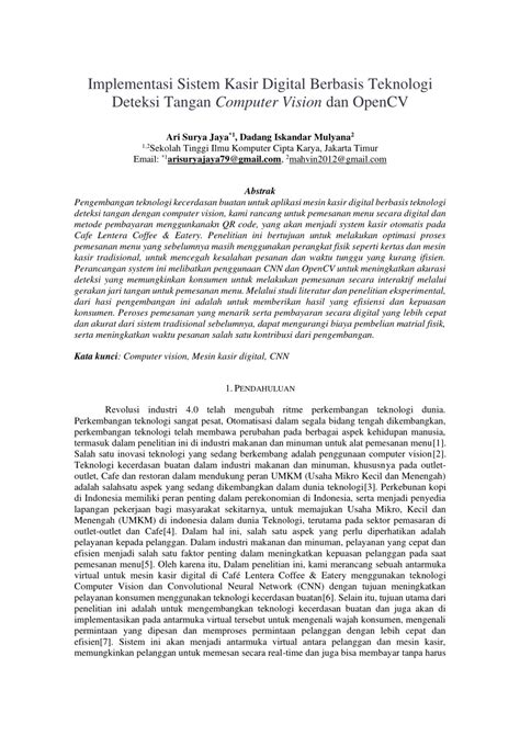 Image result for Implementasi Computer Vision