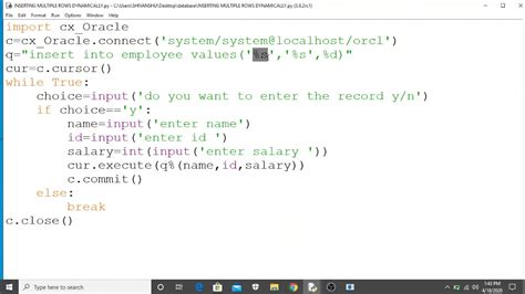 Image result for SQL Insert with Python