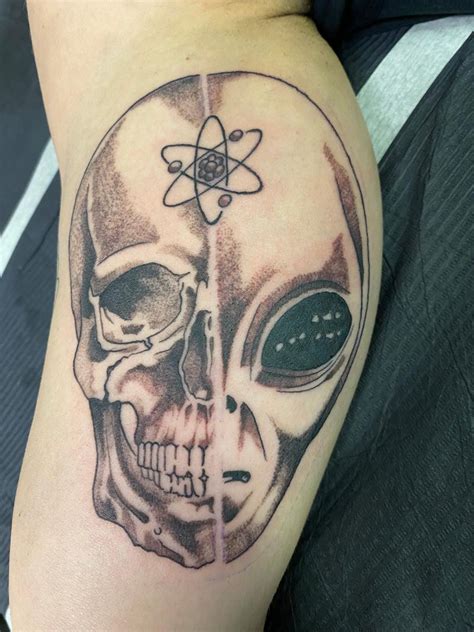 Image result for Alien Skull Tattoo Drawings