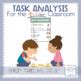 Image result for Written Task Analysis in Autism