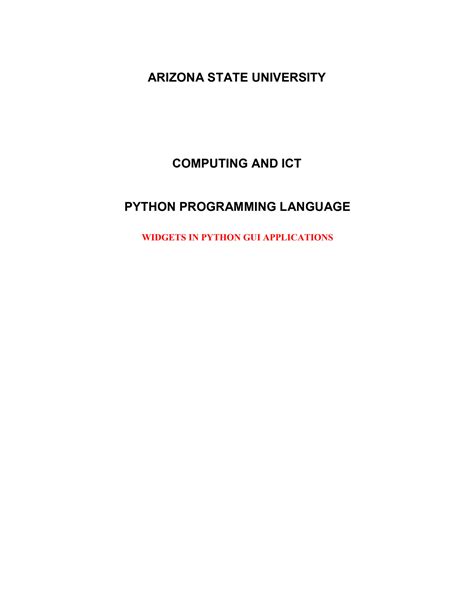 Python Coding GUI Widgets に対する画像結果