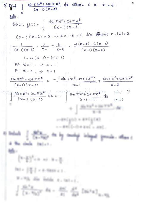 Toradh íomhá ar Cauchy's Integral Formula Examples